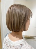 【Neelu_citron_hachi】ミニボブ×ミルクティーブロンド