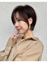 ガーデン ミサト 三郷中央(garden misato)&nbsp;30代40代50代にオススメ◎丸みショートスタイル/前髪あり/サイド