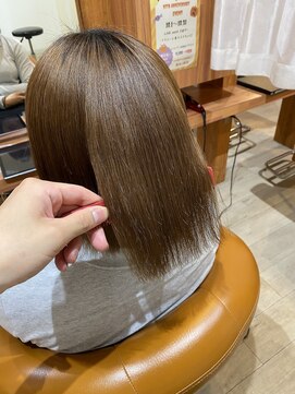 ソワン ドゥ ブレス エルネ 立花店(soin de brace elne) ブリーチしててもできる縮毛矯正、髪質改善美革ストレート