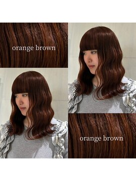 タブーセントラル(TABOO Central) orange brown