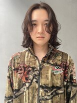 ホネン(honen)&nbsp;薬院【honen】スペインカール波巻きメンズマッシュツーブロック