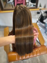 【もう髪で悩まない】アイロンもスタイリングも不要◎髪質改善酸性ストレート/縮毛矯正でナチュラル美髪に*