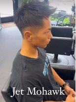 ヘアブランド椿 ジェットモヒカン×ソフトフェード