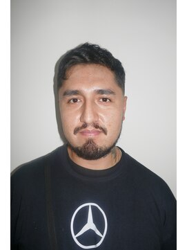 ルックグッドストア(LOOK GOOD STORE) メンズカットアップバングニュアンスパーマブルーブラック