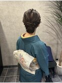 【お宮参りヘアセット＋着付け】20代30代40代お呼ばれヘア