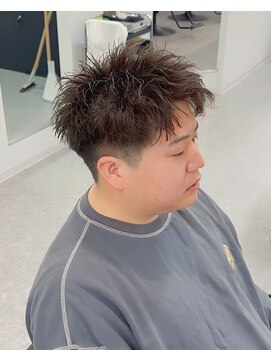 ブライト(BRIGHT) ショートスパイキーパーマ