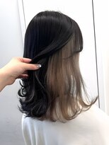 ノーバル バイ シエスタ 池袋(NoVal by siesta)&nbsp;ベージュ×インナーカラー