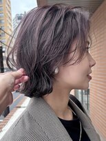 ボコカ(bococa)&nbsp;【macana指名】ボブパーマ ラベンダー 向ヶ丘遊園登戸