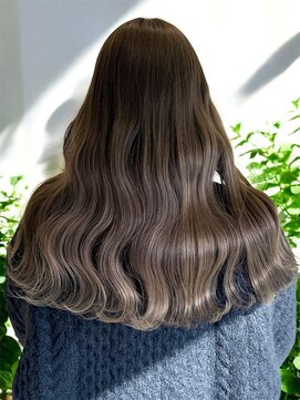 シエル バイ ケンジ 登戸 生田(CIEL by KENJE) 巻き髪ウェーブコテ巻きお出かけ前に韓国風ヘア大人可愛い艶髪