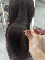 ビューブルー 亀戸錦糸町(VIEW BLUE)&nbsp;◎美髪髪質改善グレージュストレートロングセミディ