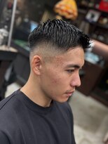 フォーコーナーズカットショップスリーセント 栄(FourCornersCutShop 3/cent)&nbsp;フェードショート