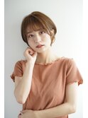 くびれショート/マロンベージュ