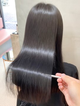 ロンド ルージュ 銀座店(Lond rouge) くびれヘア/髪質改善/縮毛矯正/レイヤーカット/韓国/顔周り/銀座