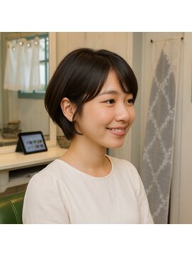 シュシュ(Chou Chou) 大人可愛いナチュラル顎ラインショート