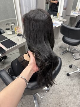 ボタン ハカタ(VOTAN hakata) 【福岡美容室/小山田】黒染めなしのブルーブラック