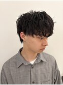 シャドウパーマ メンズ ネオウルフ マッシュ