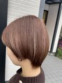 メンズアンドレディース モテナ ハイライト×ショコラブラウンナチュラルな立体感に仕上げます