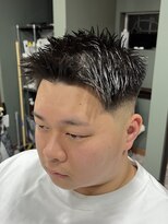スタンドバーバー 柏(STAND BARBER)&nbsp;波巻きツイストスパイラル/リバースセンターパート/柏/柏駅