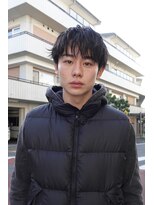 フィルムス 大阪本町(FILMS) men's/メンズフェザーパーマ/マッシュ/ナチュラルアップバング