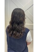 ロングパーマ