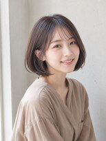 ワゴンバイアフロート(Wagon by afloat)&nbsp;大人ボブ×シースルーバング20代30代40代ショート人気髪型池袋