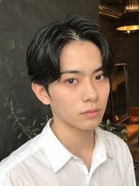 ルードノエル(Rue de noel)&nbsp;メンズビジネス七三分けサイドパート好印象アップバング