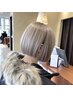 【ヤマダ指名限定】髪質改善ストレート+トリートメント￥34950 ※カット無料