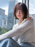 【韓国ヘア作ります☆】顔周りレイヤーカット×ツヤカラー×トリートメント