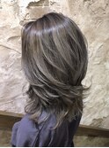 magiyhair/下北沢/meyou/ハイレイヤーウルフ バレイヤージュ☆