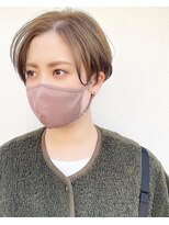 センスヘア(SENSE Hair) オリーブベージュ×ハンサムショート☆