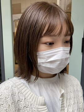 カグヤヒメ ドゥイ(kaguyahime doui) 外ハネボブ×イルミナカラー×アースカラー