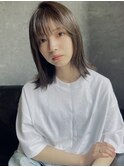 【owls】ナチュラルな外ハネ鎖骨ミディアム