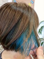 ラニハナクドウ(lanihana.kudo)&nbsp;～＋＊エメラルドグリーンｂｙインナーカラー＊+～