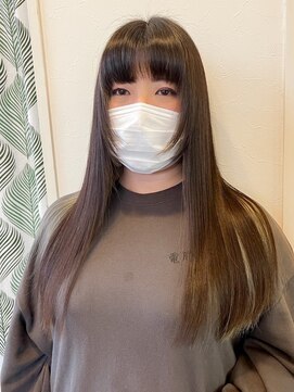 アンノウン(UNKNOWN) 【髪質改善矯正ストレート】