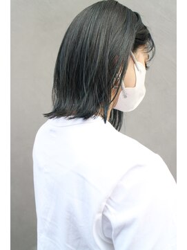 ジャコ ヘアー(jako HAIR) 【jako/自由が丘】ハイライト/白髪ぼかし/ディープグリーン