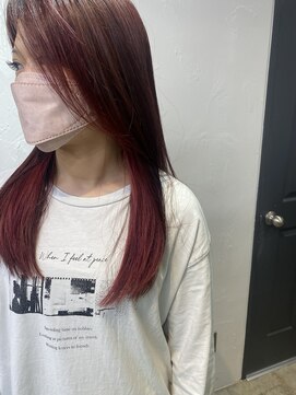 イット(it.) it.YUI インナーカラー ケアブリーチ カシスピンク