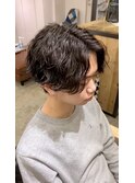 ニュアンス波巻きパーマ