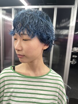 キジ(KIJI) ブリーチパーマ ※ブリーチパーマ詳細はブログまで