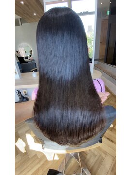 ジーナ 福岡天神(Zina) Lavender Brown × Premium髪質改善トリートメント【中村一樹】