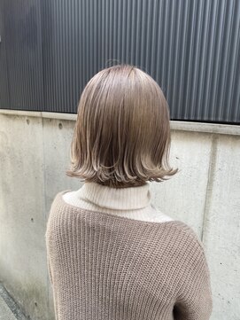 ブリング バイ スノードロップ 吉祥寺(BRING by Snowdrop) 切りっぱなしボブ/エアリーロング/美髪/ピンクブラウン/吉祥寺