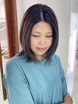 マアム ジー 明大前店(ma'am Zee)&nbsp;シルバー×サファイアMIXのグラデーションカラー