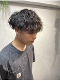 スパイラルパーマ