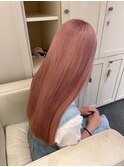 9997秋色ミルクティーアッシュくすみベージュ髪質改善ロング