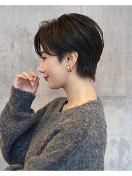 アイスバーグ(eyesburg) メンズライクミニウルフショートウルフクールショート黒髪