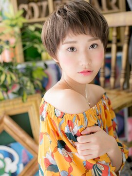 カバーヘア ブリス 志木南口駅前店(COVER HAIR bliss) 暗髪オン眉韓国風ナチュラルマッシュウルフc6志木20代30代40代