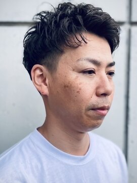 男一本 アトムズ(AtomZ) ツーブロスパイキーショート