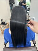 髪質改善ストレート