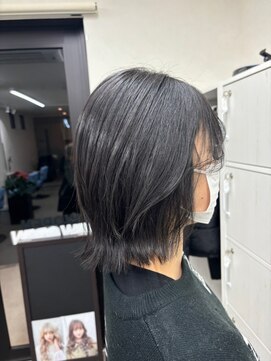 ジュジュル 稲毛本店(jujur) ブルーシルバーカラー