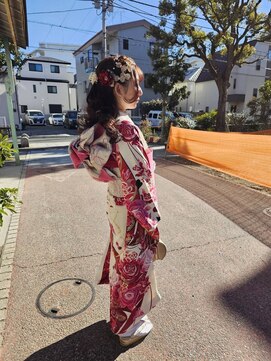 ジョイフル(JOYFUL) 成人式の中振袖、着付け