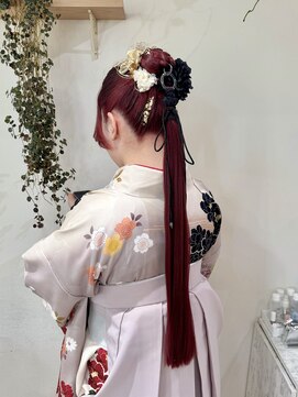 ゼスト 中野店(ZEST) 【zest中野/セイラ】卒業式ヘアセット